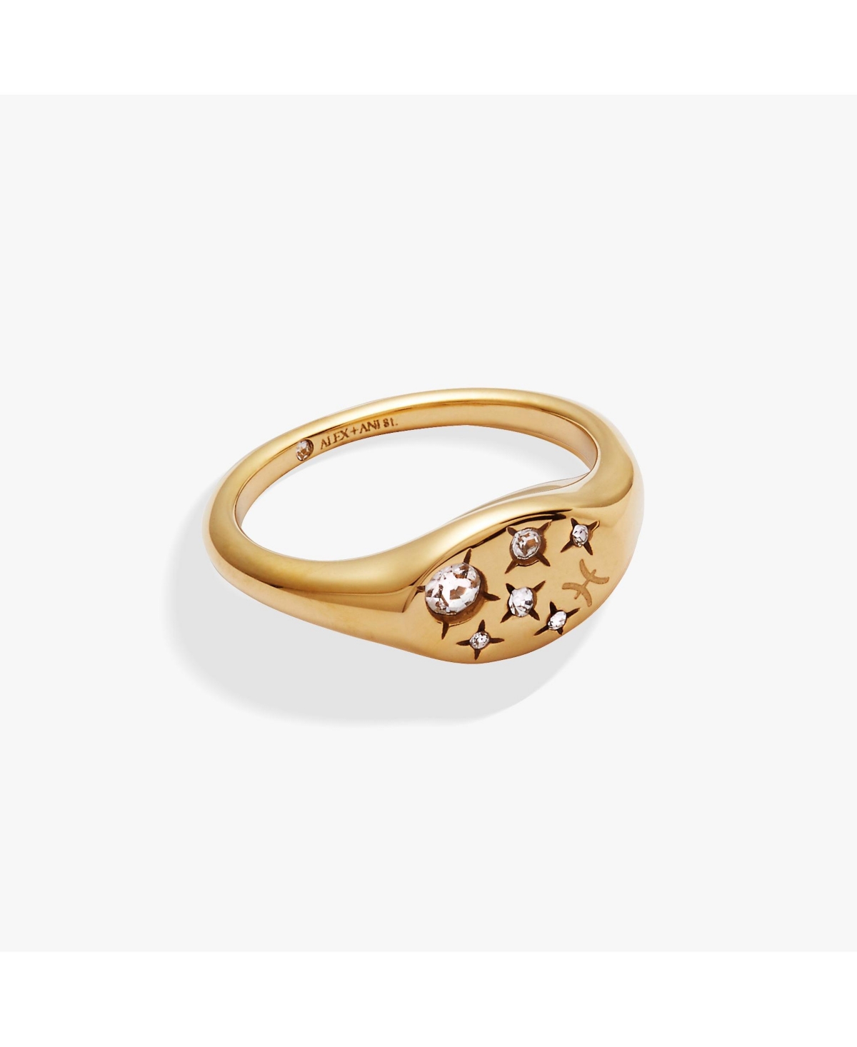 Alex and AniZodiac Ring Pisces - Gold