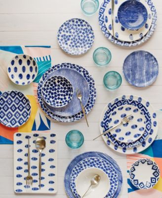 Santorini Assorted Pasta Bowls - Set of 4