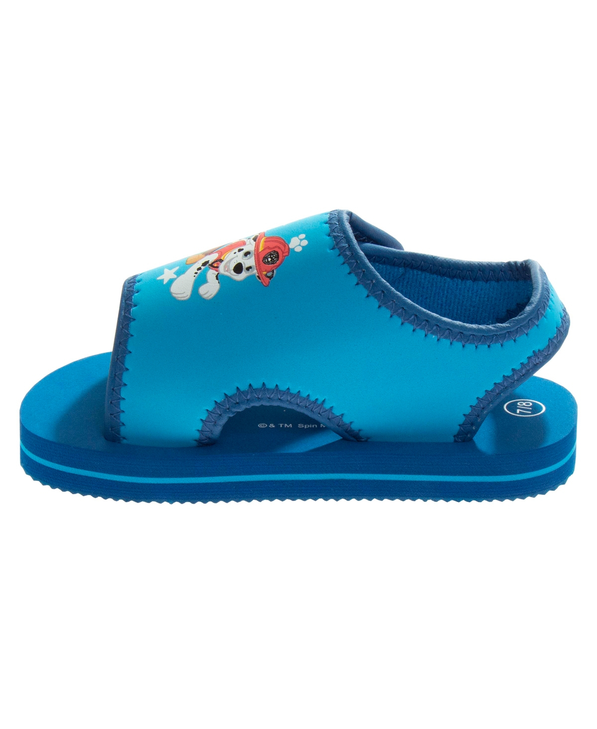 Nickelodeon Toddler Boys And Toddler Girls Patrol Hook And Loop Dual Sizes Sandals In Blue