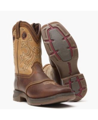 Kids Lil  Rebel by Brown Tan Western Boot