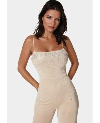 Women's Ombre Embellished Jumpsuit