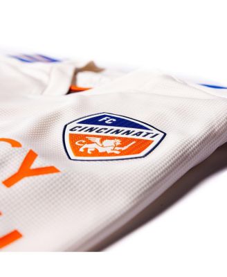 Men's Matt Miazga White FC Cincinnati 2024 The Canvas Kit Authentic Player Jersey