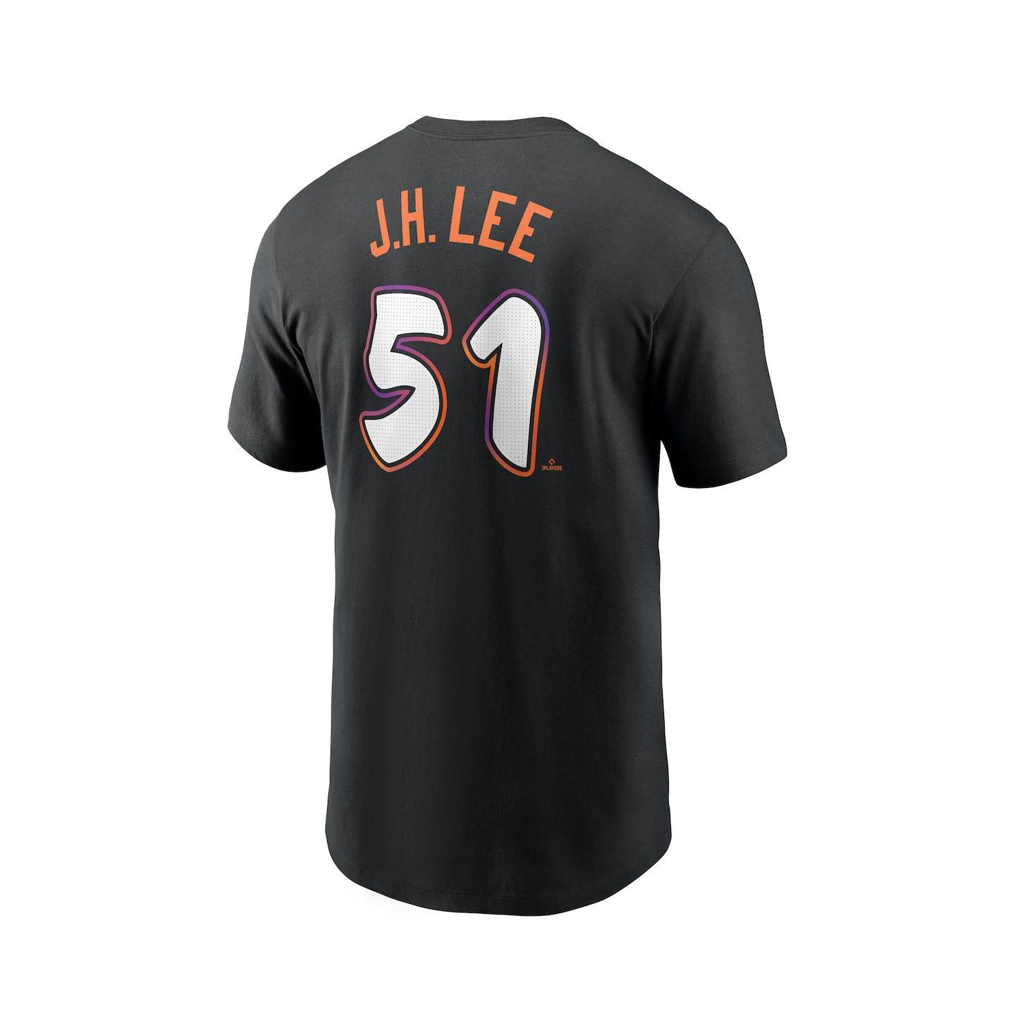 Мужская футболка Nike Jung Hoo Lee Anthracite San Francisco Giants 2025 City Connect Fuse Name & Number — фото 3