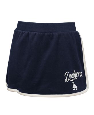 Girls Big Boys and Girls Navy Los Angeles Dodgers Base Trainer Johnny Polo and Skort Set