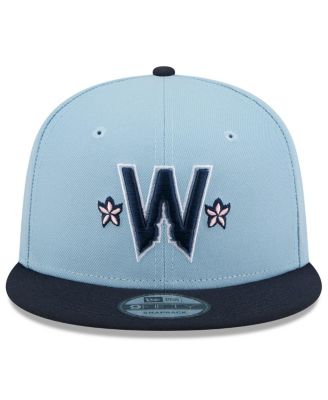 Men's Light Blue/Navy Washington Nationals 2025 City Connect 9FIFTY Snapback Hat