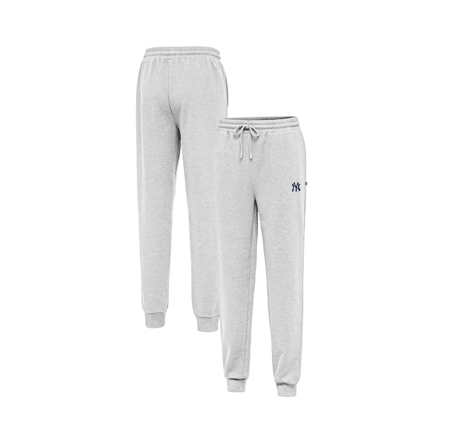 Men's Heather Gray New York Yankees Idol Jogger Pants