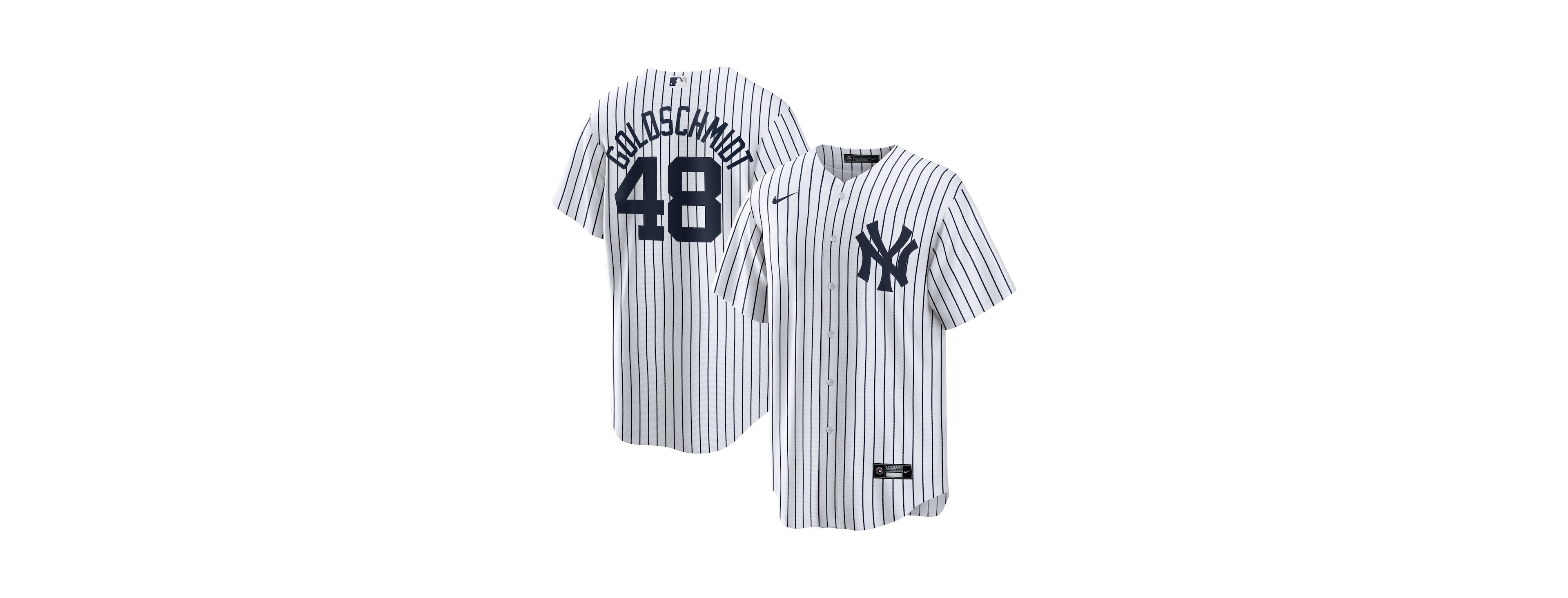 Nike Men's Paul Goldschmidt White New York Yankees Home Replica Jersey