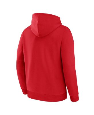 Men's Alexander Ovechkin Athletic Red Washington Capitals NHL All-Time Leading Goal Scorer The Great 895 Pullover Hoodie