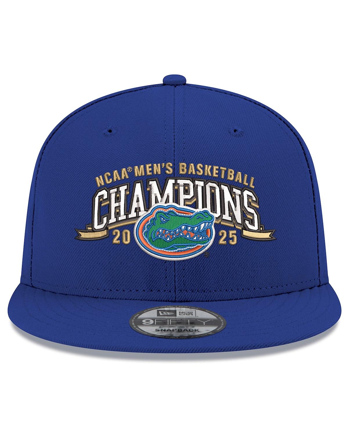 NEW ERA MEN'S ROYAL FLORIDA GATORS 2025 NCAA MEN'S BASKETBALL NATIONAL CHAMPIONS 9FIFTY SNAPBACK HAT 
