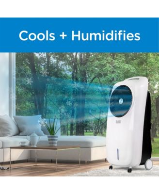 BLACK+DECKER Portable Evaporative Air Cooling Fan with 2 Gallon Water Tank Air Cooler