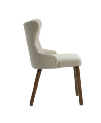 Set of 2 polyester Pedro Mid-Century Modern Waterproof Button-Tufted Dining Chair