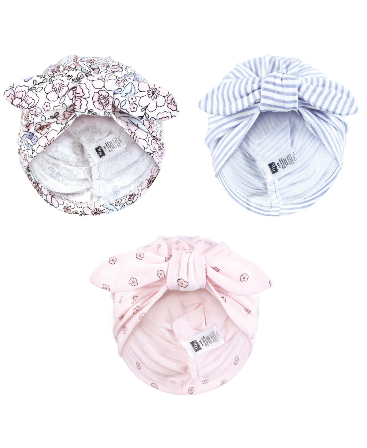 Hudson Baby Baby Girls Hudson Turban Cotton Headwraps - So pretty flower