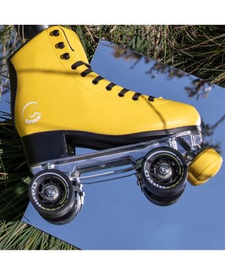 Dark Magic Quad Roller Skates (Queen Bee, Women's 7 / Youth 6 / Men's 6)