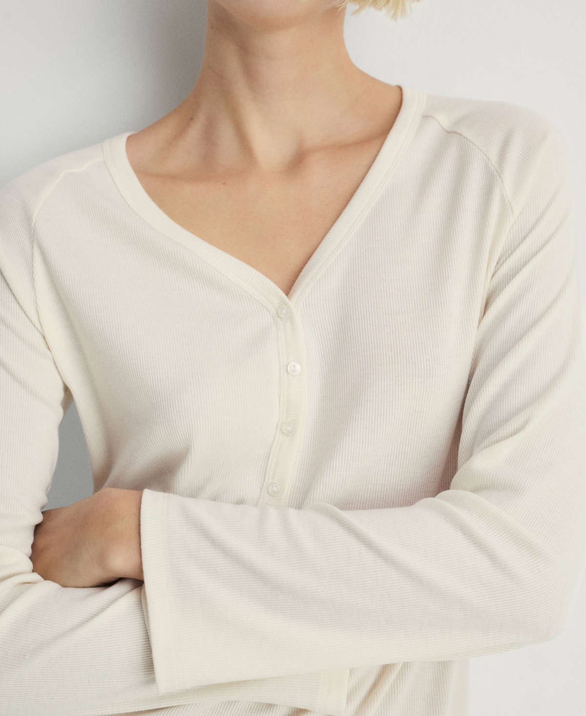 Mango Rib Knit Nightgown