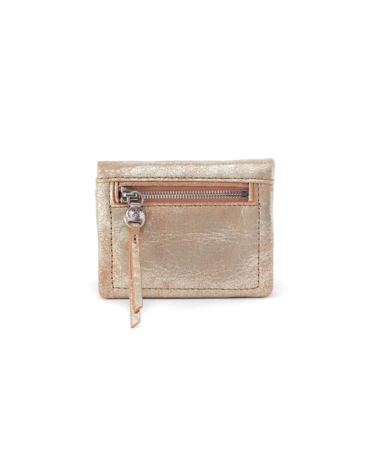 Lumen Mini Wallet - Saddle stardust