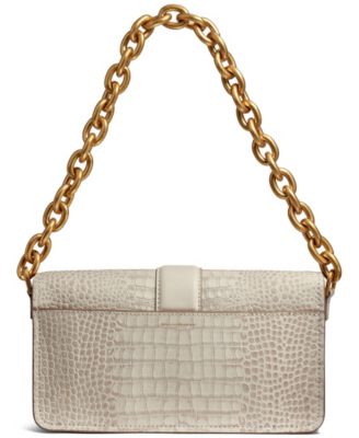 Valley Stream Embossed Croco Shoulder