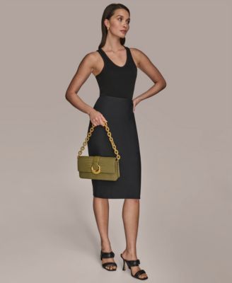 Valley Stream Embossed Croco Shoulder