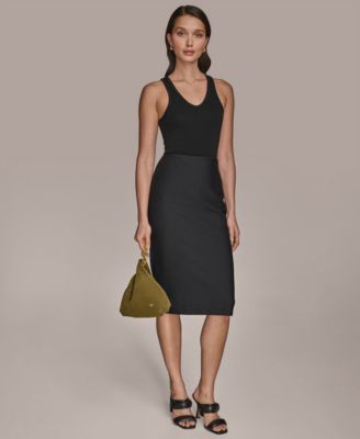 Lawrence Suede Wristlet with Chain Strap