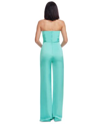 Women's Shawn Ruffled Side-Slit Jumpsuit