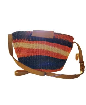 Dawn Handmade Sisal Crossbody Shoulder Bag