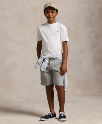 Boys' 8-20 Cotton Fleece Drawstring Shorts