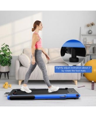 2.25HP 2-in-1 Folding Treadmill with APP and Remote Control Speaker