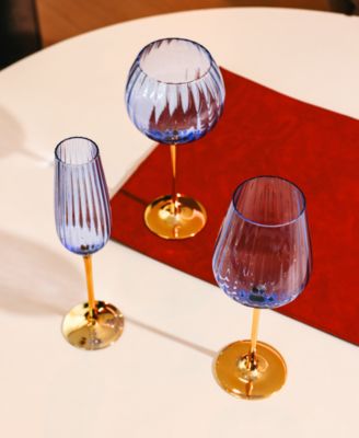 Posh Champagne Flutes, Set of 2