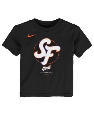 Toddler Black San Francisco Giants 2025 City Connect Logo T-Shirt