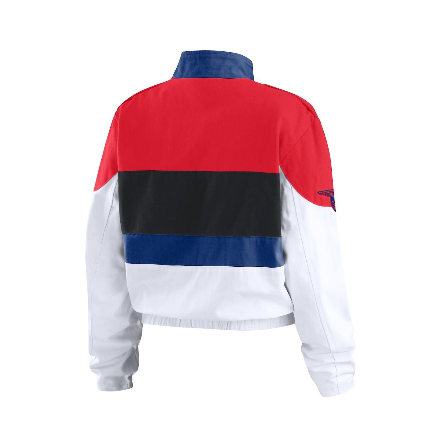Женская куртка WEAR by Erin Andrews Red/White Philadelphia Phillies Racing Full-Zip — фото 2