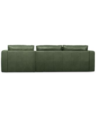 Touville 2-Pc. Leather Sectional with Chaise, Exclusively at Macy's