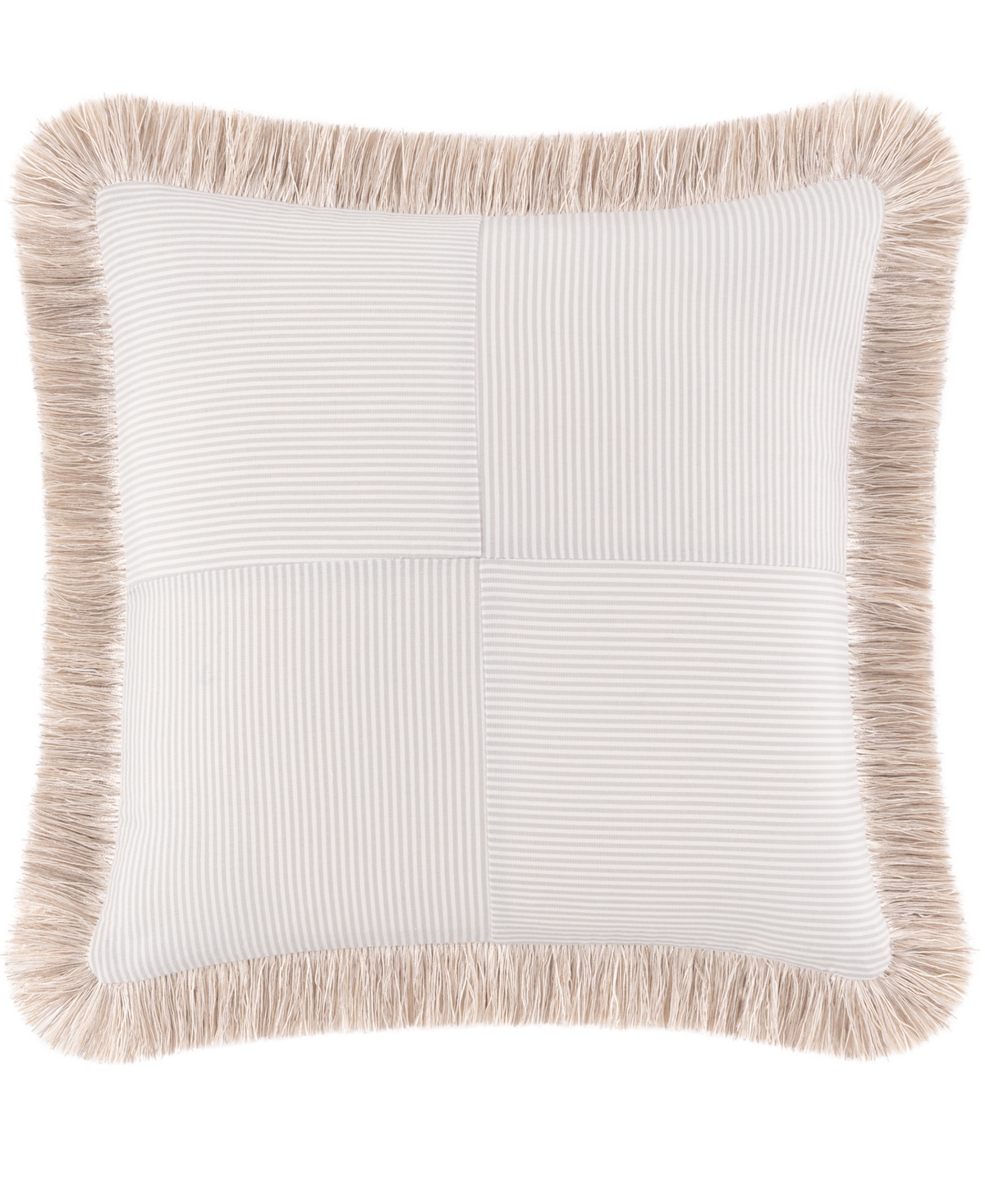 Rose Tree Komodo Striped Decorative Pillow, 16" X 16"