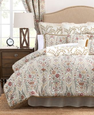 Baroda Embroidered Neckroll Decorative Pillow, 24" x 6.5"