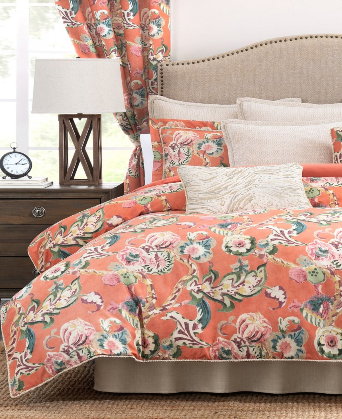 Rose Tree Cara Floral 4-Pc. Comforter Set