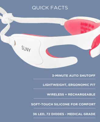 Solaries Laboratories NY LED Light Therapy + Targeted Vibration Eye Rejuvenation Device
