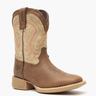 Kids Lil' Rebel Pro Kids' Coffee and Bone Western Boot