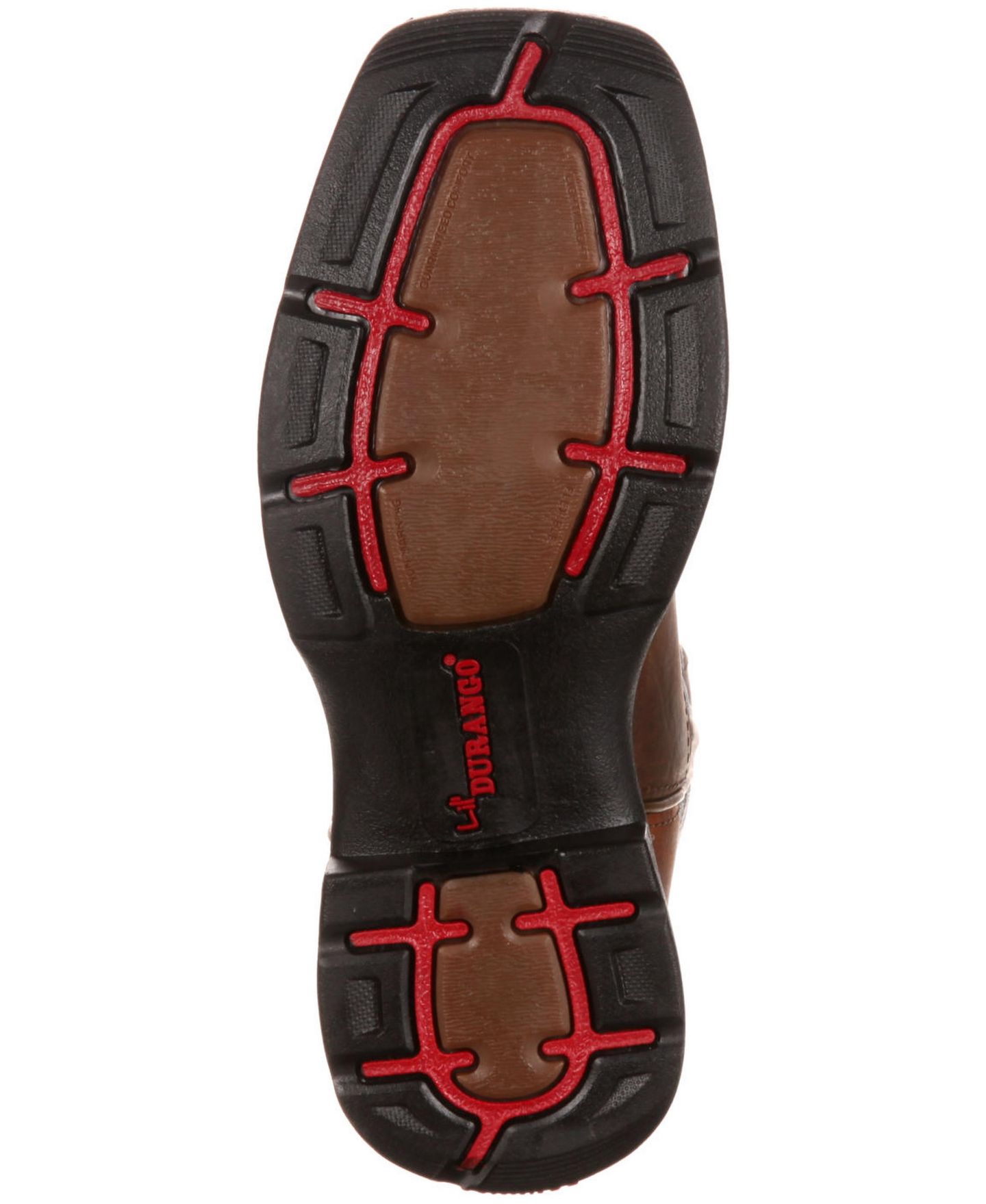 Детские ботинки Durango Lil' Rebel by Big Kid Western Boot, цвет: Коричневый / Синий — фото 2