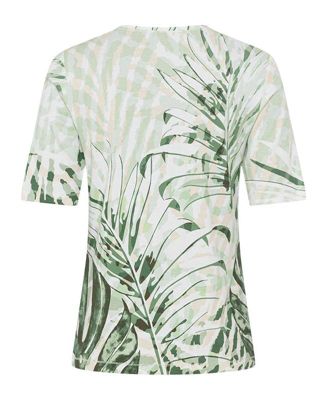 Women's Embellished Palm Print T-Shirt