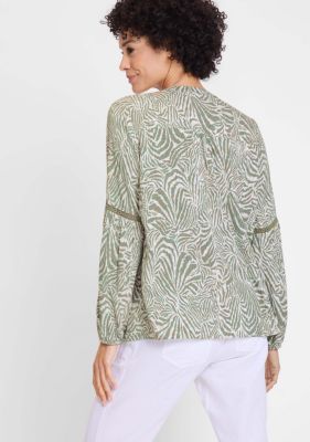 Women's Neo Animal Print Tunic Blouse