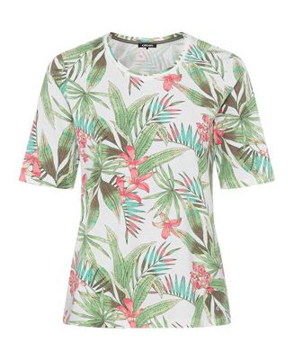 Women's Tropical Print T-Shirt