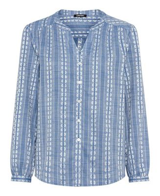 Women's Prairie Floral Embroidered Tunic