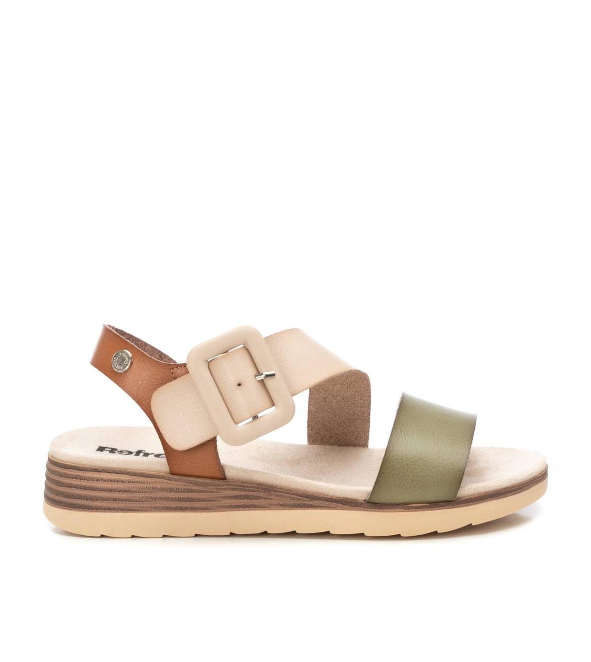 Women's Small Wedge Sandals Refresh By Xti - Ice