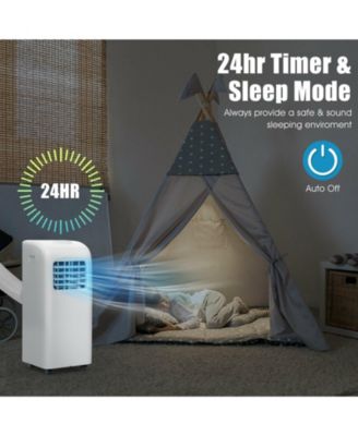 8000BTU Air Conditioner Portable, Freestanding Room AC Unit with Dehumidifier Function