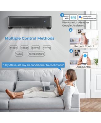 Energy Star Certified 12000 BTU 21 SEER2 208 230V Mini Split Air Conditioner and Heater Air Conditioner