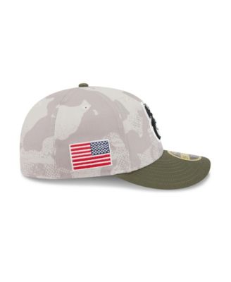 Men's Light Beige/Olive Baltimore Orioles 2025 Armed Forces Day Low Profile 59FIFTY Fitted Hat
