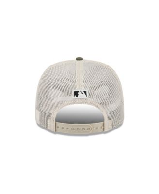 Men's Light Beige/Olive Chicago Cubs 2025 Armed Forces Day 9SEVENTY Adjustable Hat