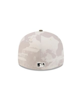 Men's Light Beige/Olive Minnesota Twins 2025 Armed Forces Day 59FIFTY Fitted Hat