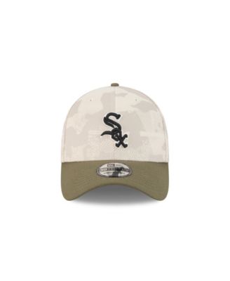 Men's Light Beige/Olive Chicago White Sox 2025 Armed Forces Day 39THIRTY Flex Hat