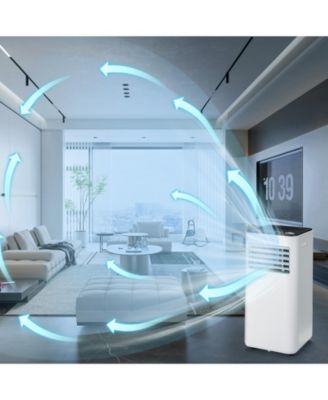 8000 BTU Portable Air Conditioner with Fan