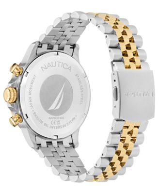 Men's Chronograph or Date Two-Tone Stainless-Steel Watch, 45mm