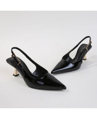Cassandra Slingback Kitten Heels